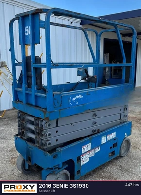 Used 2016 GENIE GS1930 Scissor Lifters Florida US | Proxy Equipment #1558026