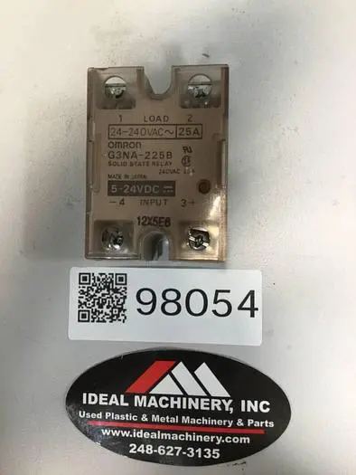 Used OMRON G3NA-225B Relays & Switches Michigan US | Ideal Machinery #578586
