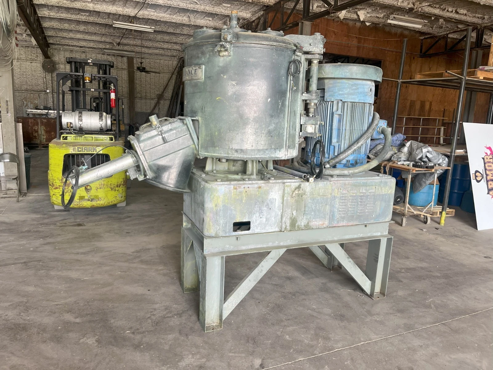 Reliance High Intensity Blender Rebuilt FM500 500 Liter Capacity 125 HP