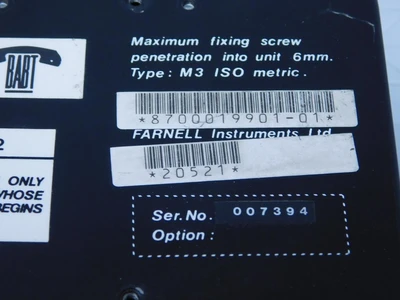 Used FARNELL _UNKNOWN_ AC/DC Power Supplies | OCO Industrial #1655879