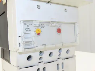 Moeller NZMN3-AE 600-NA 3 Pole Circuit Breaker 600 Amp 600V Thru-Door Disconnect
