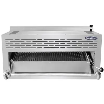 New | in-Stock Atosa New Atosa ATSB-36 36'' Gas Salamander Broiler with 35,000 BTU (Range Mounting Kit Included) Salamanders & Cheese Melters Illinois US | Falcon Restaurant Supply #1375249
