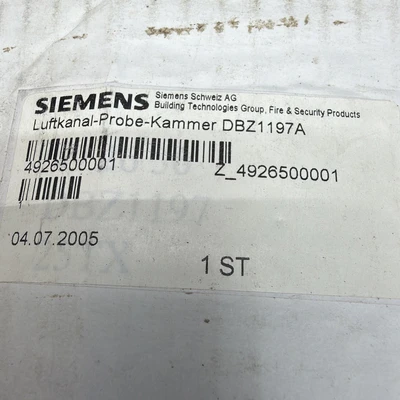 New | in-Stock Siemens 492650 Security & Surveillance Indiana US | J&J Industrial Supply #887589