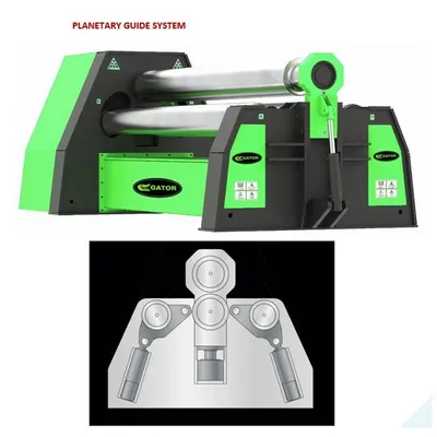 GATOR FAB G4P 25/13 Hydraulic Plate Rolls | Sierra Victor Industries (6)