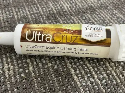 UltraCruz Equine Calming Paste - 60 g (2 oz) for Horses