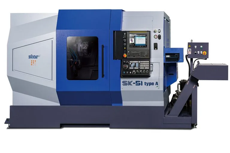 NEW STAR SWISS CNC MACHINE TOOL SK-51/A