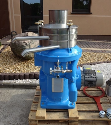 Alfa-Laval UVPX 207-74A concentrator centrifuge, 316SS.