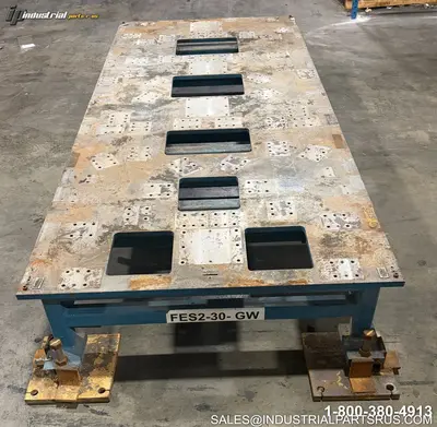 Used STEEL WELDING TABLE 114"X50" Welding Tables Kentucky US | Industrial Parts R Us Inc. #1462036