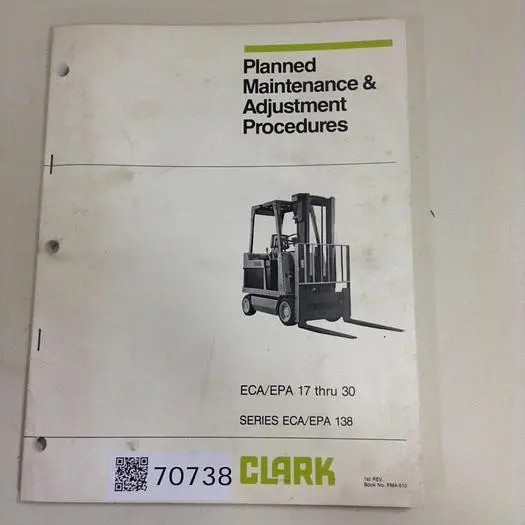 Used CLARK EQUIPMENT PMA-510 Manuals Michigan US | Ideal Machinery #571870