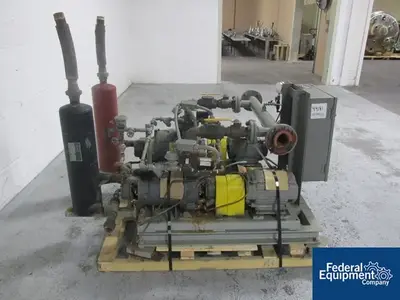 USED Nash Nash Vacuum Pump System, Model SC 2/7, C/S, 200 CFM, 10 HP, (2)