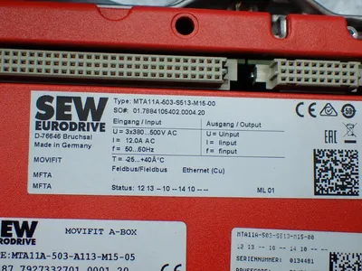 New | in-Stock SEW EURODRIVE MTA11A503S513M1500 Variable Speed Drives Ohio US | HGR 24 #1007013