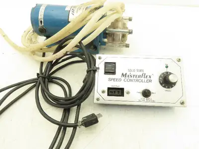Cole-Parmer 7553-00 MasterFlex Peristaltic Metering Pump 6-600 RPM W/Controller