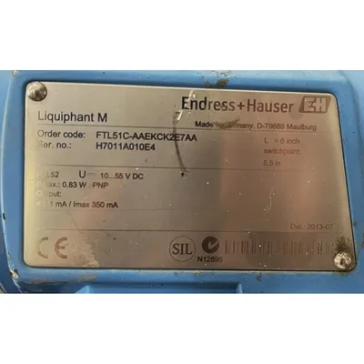 USED ENDRESS+HAUSER FTL51C-AAEKCK2E7AA