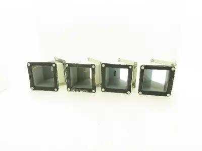Wiegmann JWL454 4"x4" Wireway 45° Elbow Feed-Through Lot of 4