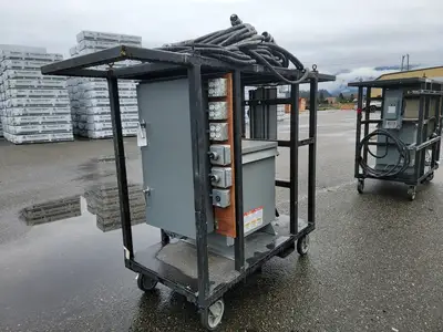 75 kVA Temporary Power Distribution Cart 600V Pri. 208Y/120V Sec.