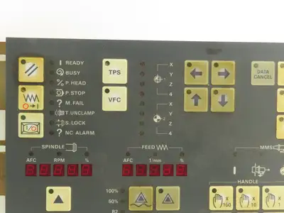 Mitsubishi Mazak KS-YZ402A-0 HMI Printed Circuit Operator Control Board