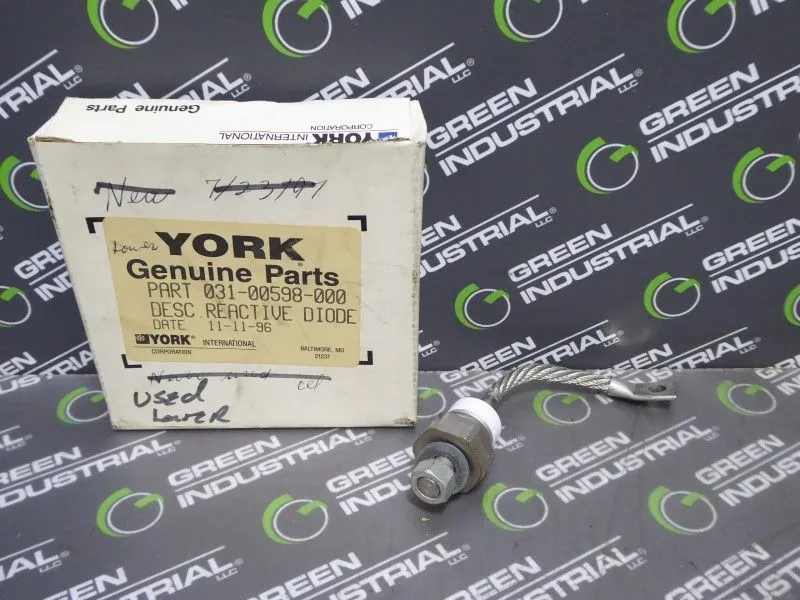 York 031-00598-000 Reactive Diode Used