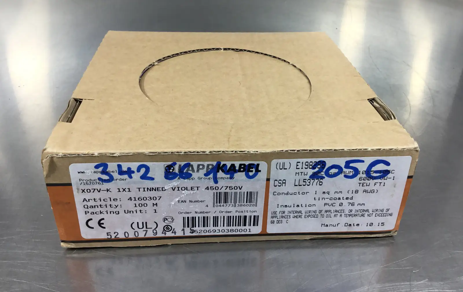 Used Lapp Kabel _UNKNOWN_ Cable & Wire South Carolina US | Palmetto Automation #1545217