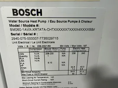 New | in-Stock BOSCH SM0601AVXXRTATACHTX Pumps Ohio US | HGR 24 #1146835