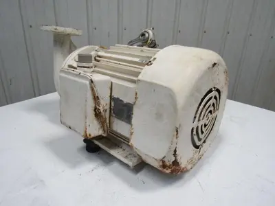 Dietz Ampco 7.5Hp 3450RPM 220/440V 3Ph 2" x 1-1/2" ZC2 Flange Centrifugal Pump