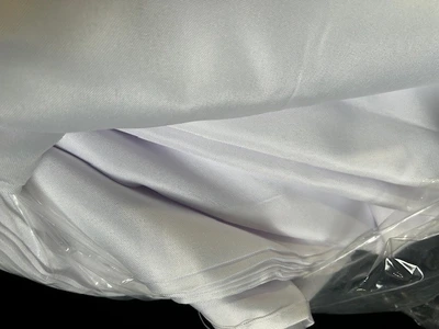 Polyester Tablecloths 54 x 106 in Rectangular White