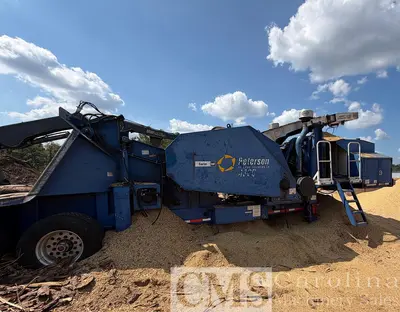 Used 2010 PETERSON MODEL 4300 PORTABLE DRUM CHIPPER Wood Chippers North Carolina US | CAROLINA MACHINERY SALES #1469333