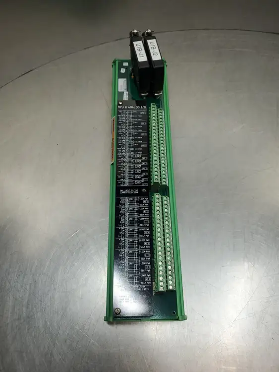 Used Woodward 5501-371 Rev C Micronet Simplex Mpu & AIO FTM Module Input / Output Modules South Carolina US | Palmetto Automation #1263983