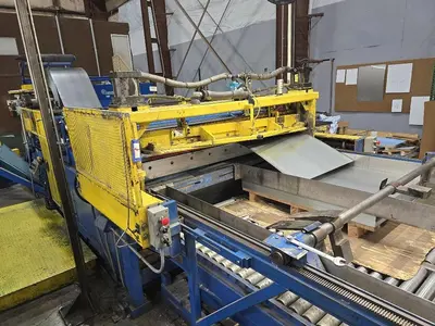 60" x . 060" x 40,000 Lbs. Iowa Precision Multi-Blanking Line