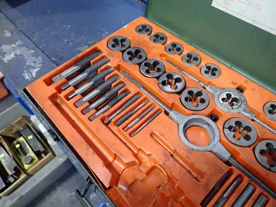 Pittsburgh Forge 45 Pcs Tap & Die Set