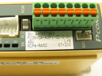 IAI PCON-CA-42PI-CC-0-0-ABU ROBO Cylinder Position Controller PowerCON 150 24VDC