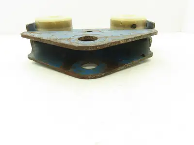 Gorbel 1/2 Ton Bridge Crane Hoist Push Trolley 1000Lb 3"Wheels *No Pin*