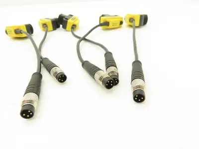 Banner QS18VP6LLPQ Photoeye Sensor Laser Polarized Retro  Lot of 5