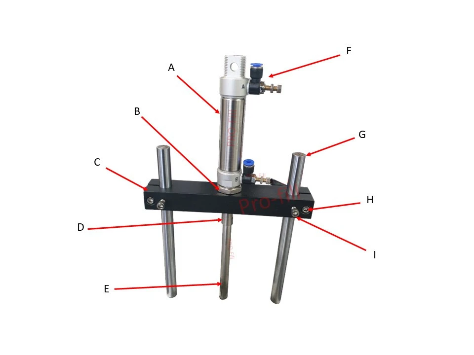Center Frame Piston Assembly Housing