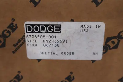 Dodge HS2-HC-569E HS2HC569E 067138 Hinged Cap Barring Housing - STOCK SGF-26