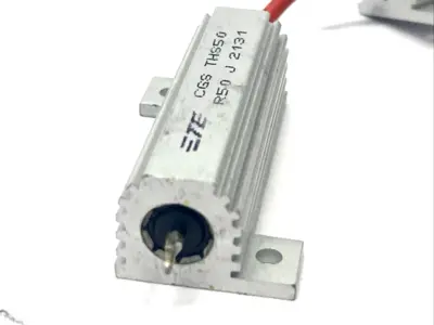 THS50R50J | CGS  Wirewound Resistor 0.5 ohm, 50W - 5% 1.25 kV, Axial Lead LOT OF 20 - Used
