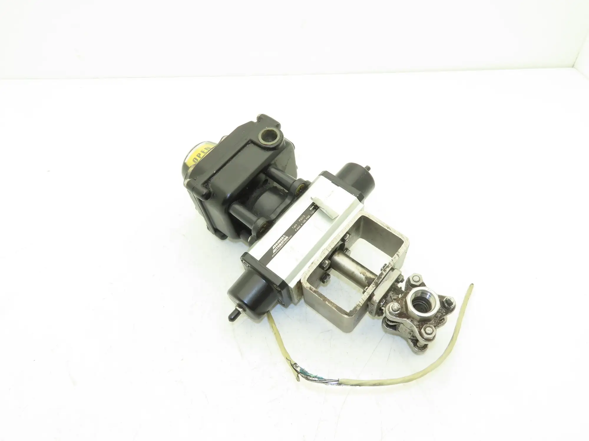 Assured Automation 1.4408-CF8M 1/2"NPT SS Ball Valve w/Pneumatic Actuator PSO15