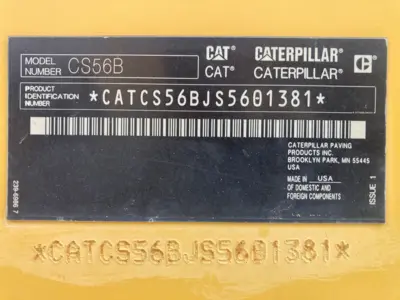 Used 2020 Caterpillar CS56B Single Drum Rollers Texas US | Rubbl #995061