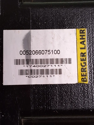BERGER LAHR IFS93/2CAN-DS/---B54/O-001RPP41 SERVO MOTOR 5AMP