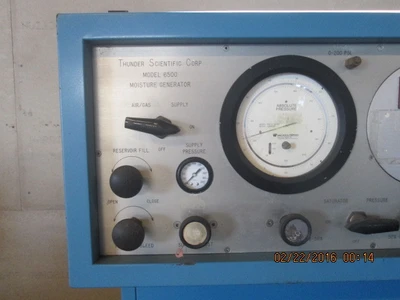 USED THUNDER SCIENTIFIC 6500