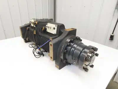 Linde AK20E-02 Forklift Dual-Wheel & Motor Front Axle Assembly Off E20C