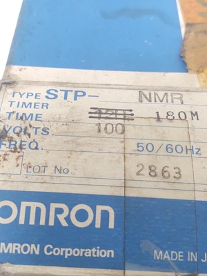 NEW OMRON STP-NMR-US-180M-100VAC
