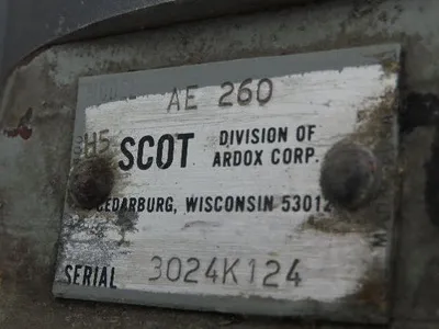 Scot AE 260 Cast Centrifugal Pump 1.5"x 1.25" NPT 2Hp 3450 RPM 230/460V 3PH 56J
