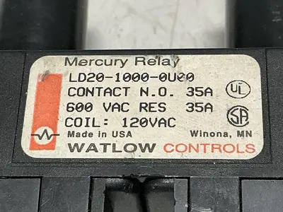 USED WATLOW CONTROLS LD20-1000-0U00