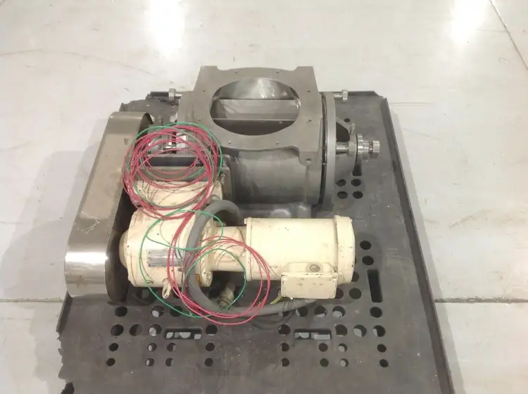 Used Nu-Con CV500U SS SS AR Rotary Airlock Feeder Michigan US | Maverick Industrial Sales #1460787