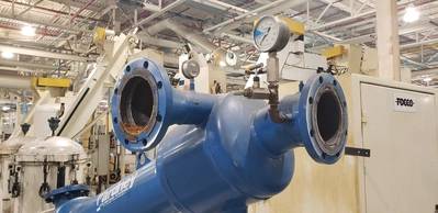 Yardney Water Filtration Systems Inlet Flange 11"; Out 12.5"; Tu