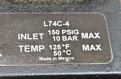 USED NORGREN L74C-4