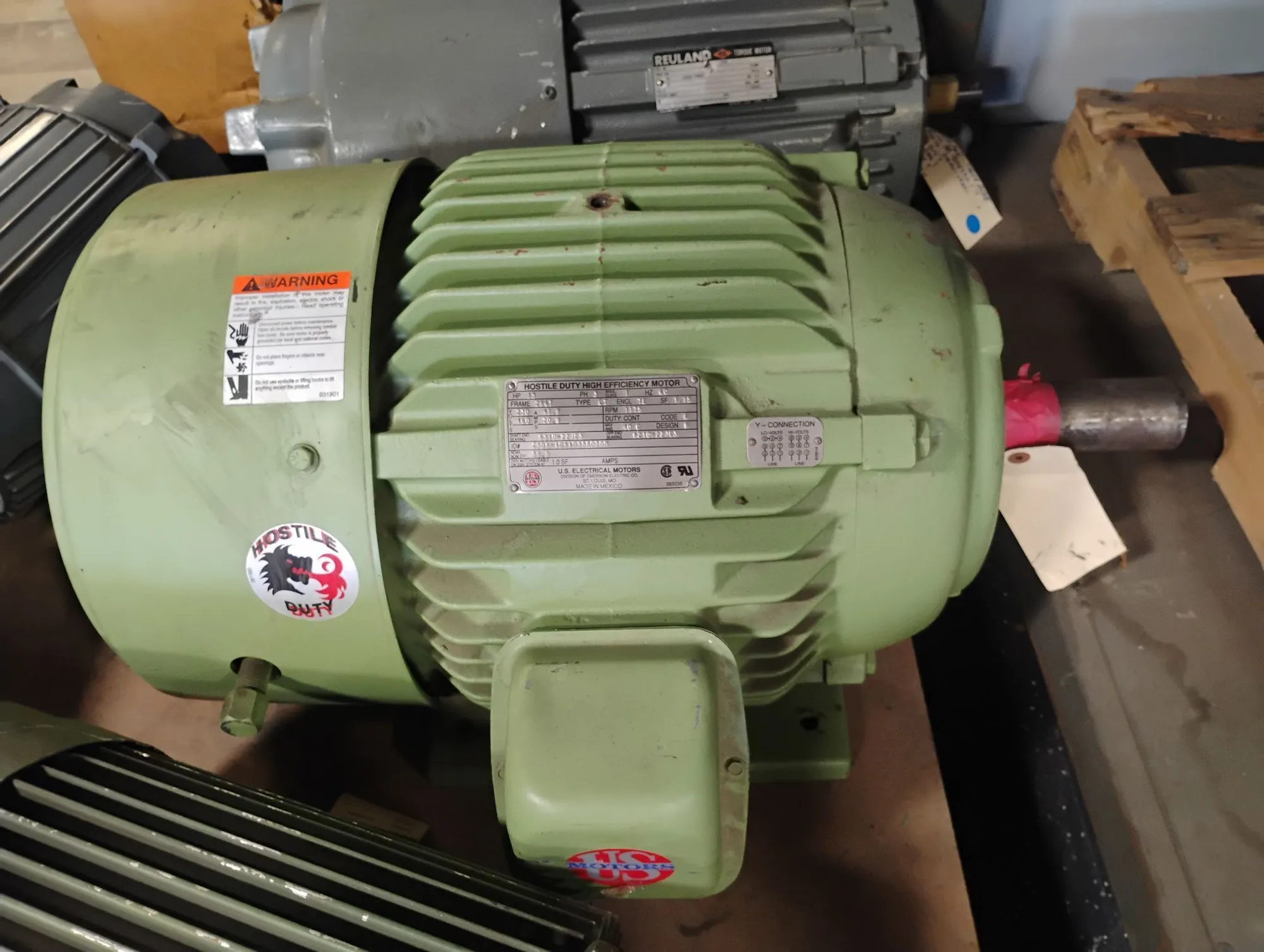 USED U.S. ELECTRICAL MOTORS 284T