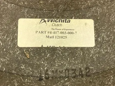 New | in-Stock WICHITA CLUTCH 4-417-003-000-7 Misc Electrical & Power Parts Ohio US | Surplus Asset Holdings #1243089