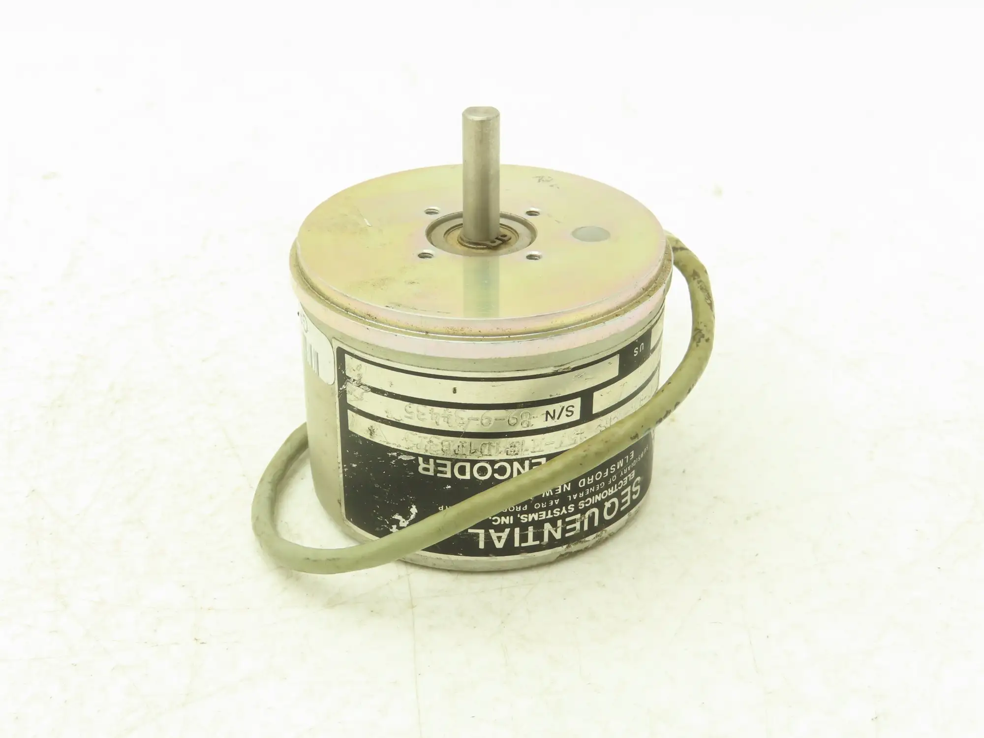 Sequential 25GN-360-IZ-E1S-15V-H1F1D1FB3T3 Rotary Encoder 5-24VDC 1/4" Shaft