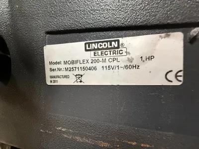 Used LINCOLN MOBIFLEX 200-M CPL Fume Extractors California US | Heavy Wall Consulting #1385641